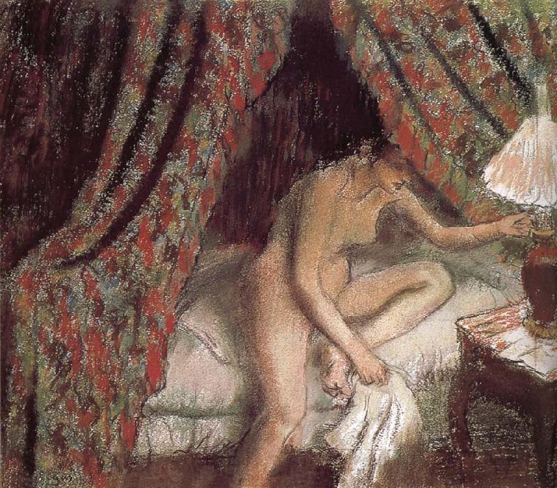 Edgar Degas Go to bed
